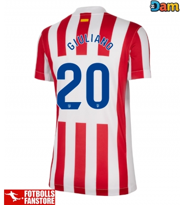 Atletico Madrid Giuliano Simeone #20 Hemmatröja Dam 2025-26 Kortärmad